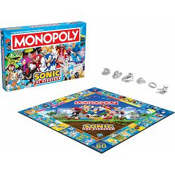WINNING MOVES MONOPOLY SONIC THE HEDGEHOG EN - 5036905056380