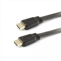 SBOX kabel HDMI-HDMI 1.4 FLAT M/M 1,5 M Crni HDMI-FLAT-15B