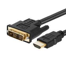 SBOX kabel HDMI - DVI (24+1) M/M, 2m HDMI-DVI-2