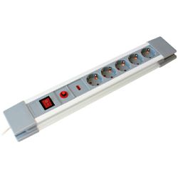 Prenaponska zaštita,5 utičnica, 6A 250V~3000W, 3m 380-106
