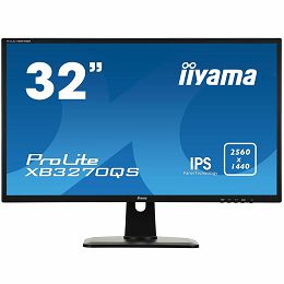 IIYAMA Monitor Prolite, 32" 2560x1440, IPS panel, 300cd/m2, 4ms, 1200:1 Static Contrast, Speakers, DisplayPort, HDMI, DVI (31,5" VIS), Height Adj. Stand
