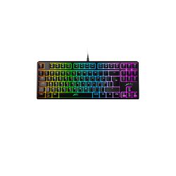 XTRFY K4 RGB Tenkeyless, Mechanical gaming keyboard with RGB, Black, US