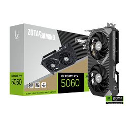 Zotac  RTX 5060 Twin Edge OC 8GB GDDR7 128-bit, PCIe 5.0x8, 3×DP/HDMI