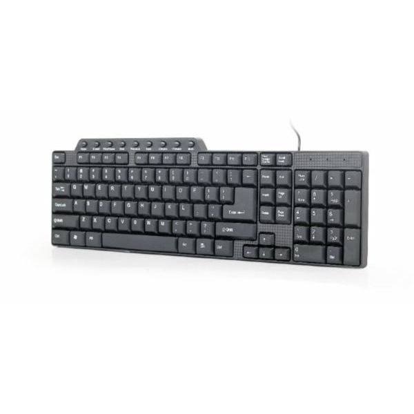 GEMKBUM104HR Gembird Compact multimedia keyboard, USB, HR layout