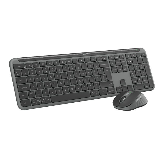 Logitech MK950 bežična tipkovnica i miš, crna 920-012490
